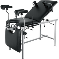 The delivery table also known as the gynecological delivery bed 